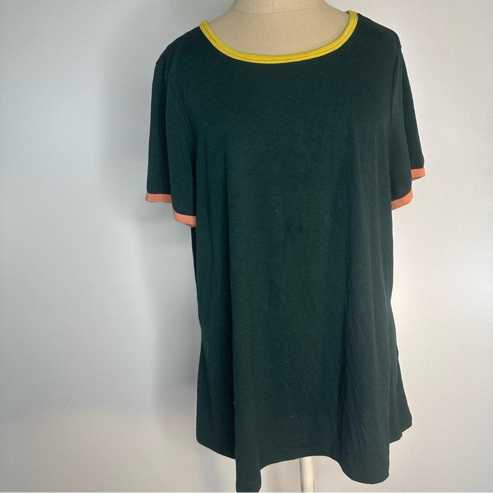 ModCloth green tee shirt 1X